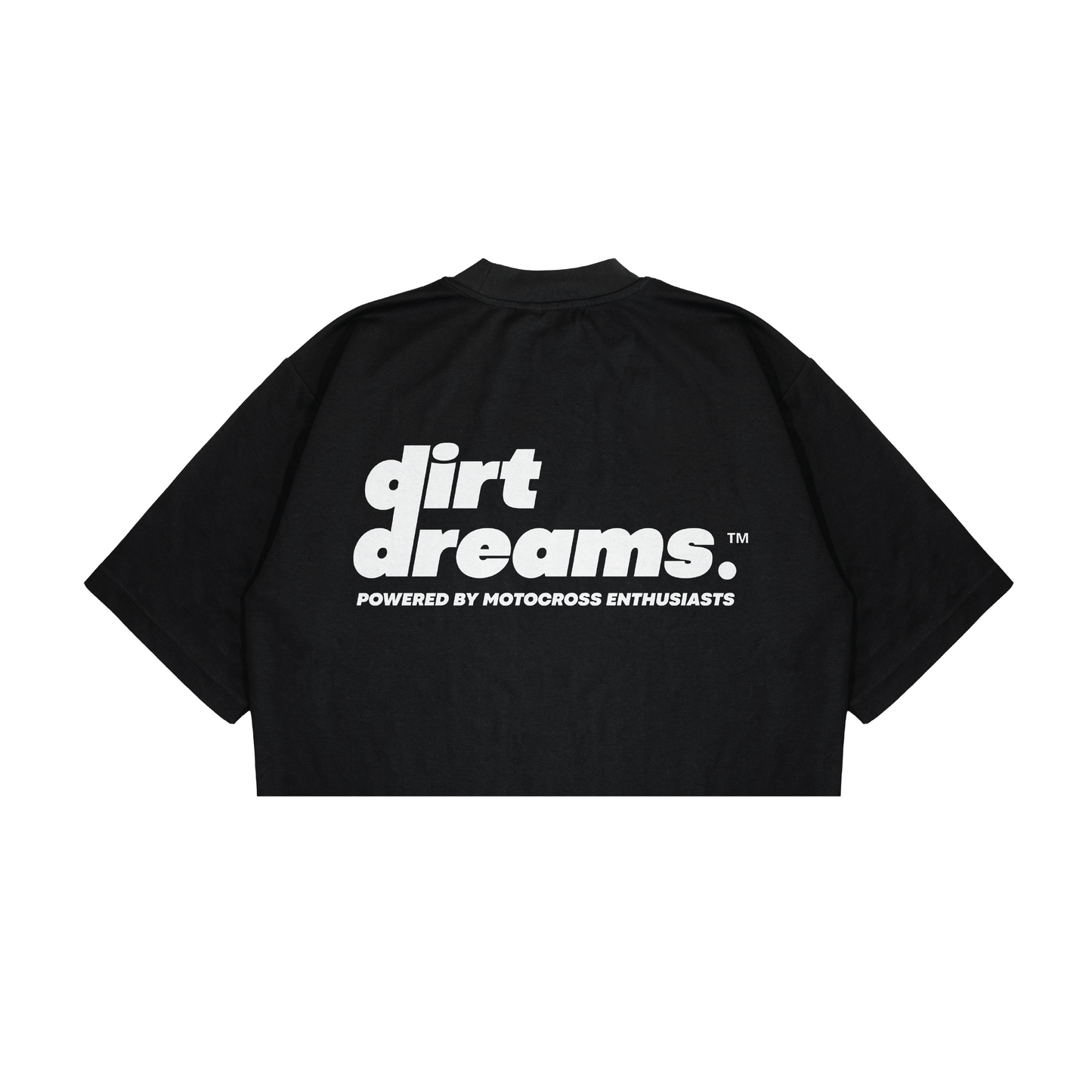 Limited Edition | Dirt Dreams | Black Oversized Crop