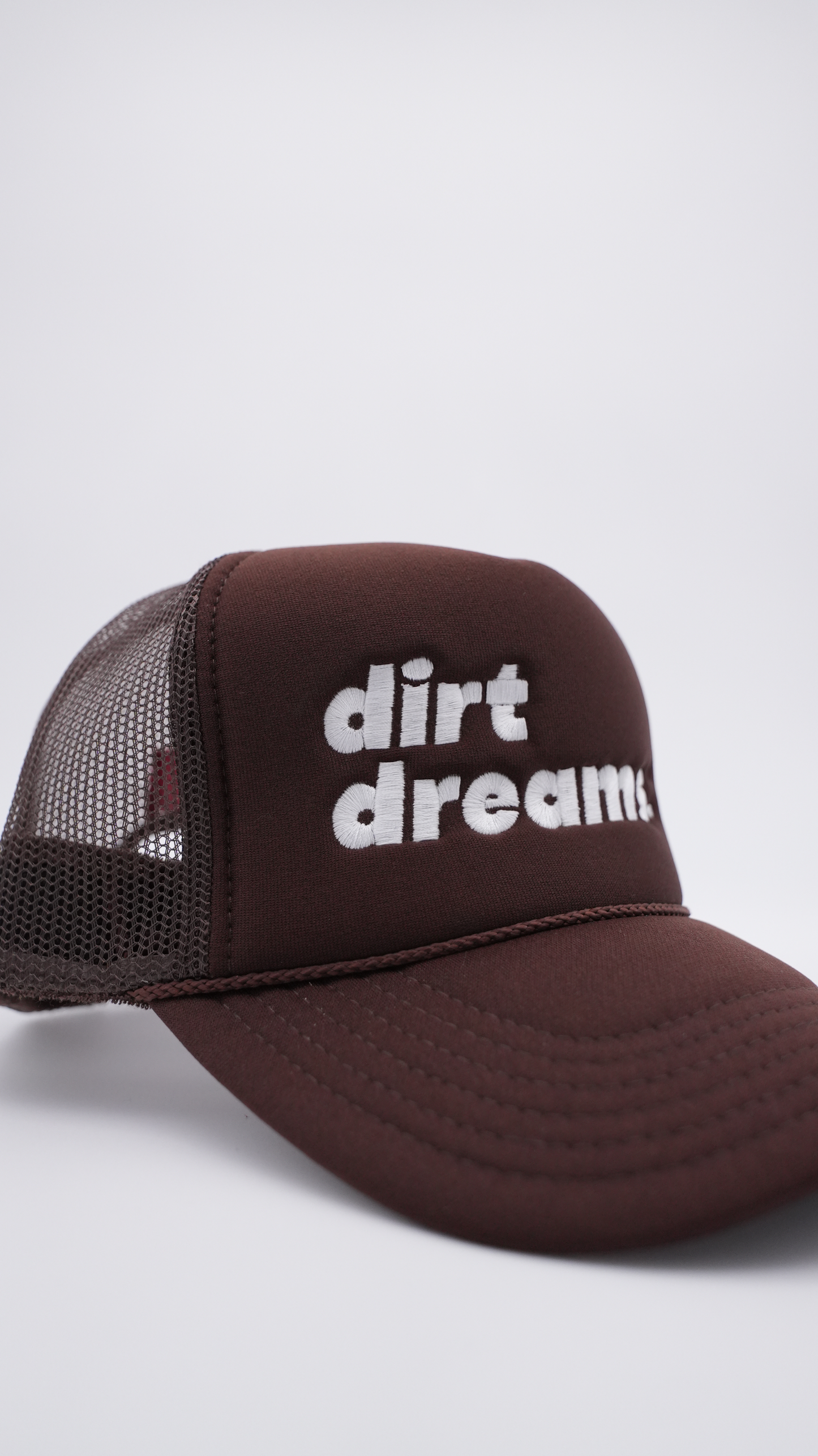 DD Essentials | Dirt Brown Foam Trucker Hat