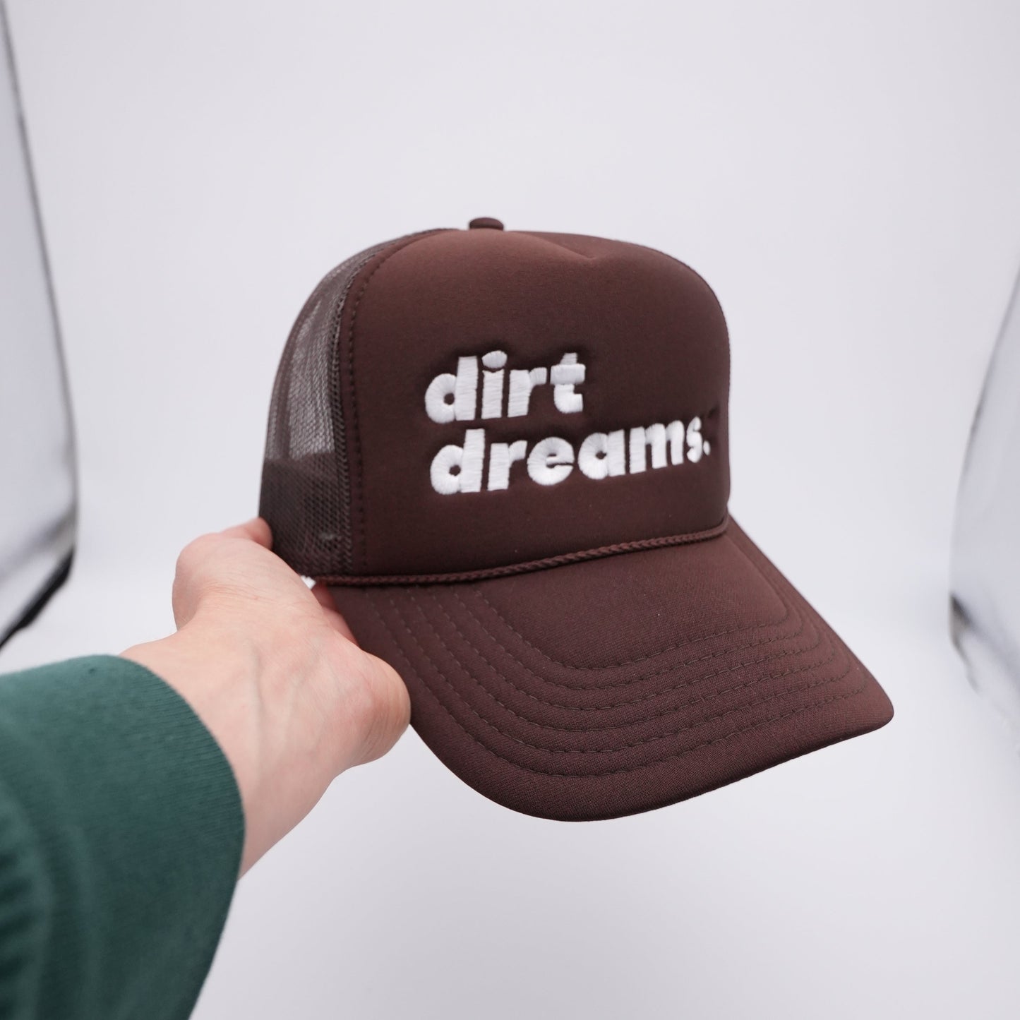 DD Essentials | Dirt Brown Foam Trucker Hat
