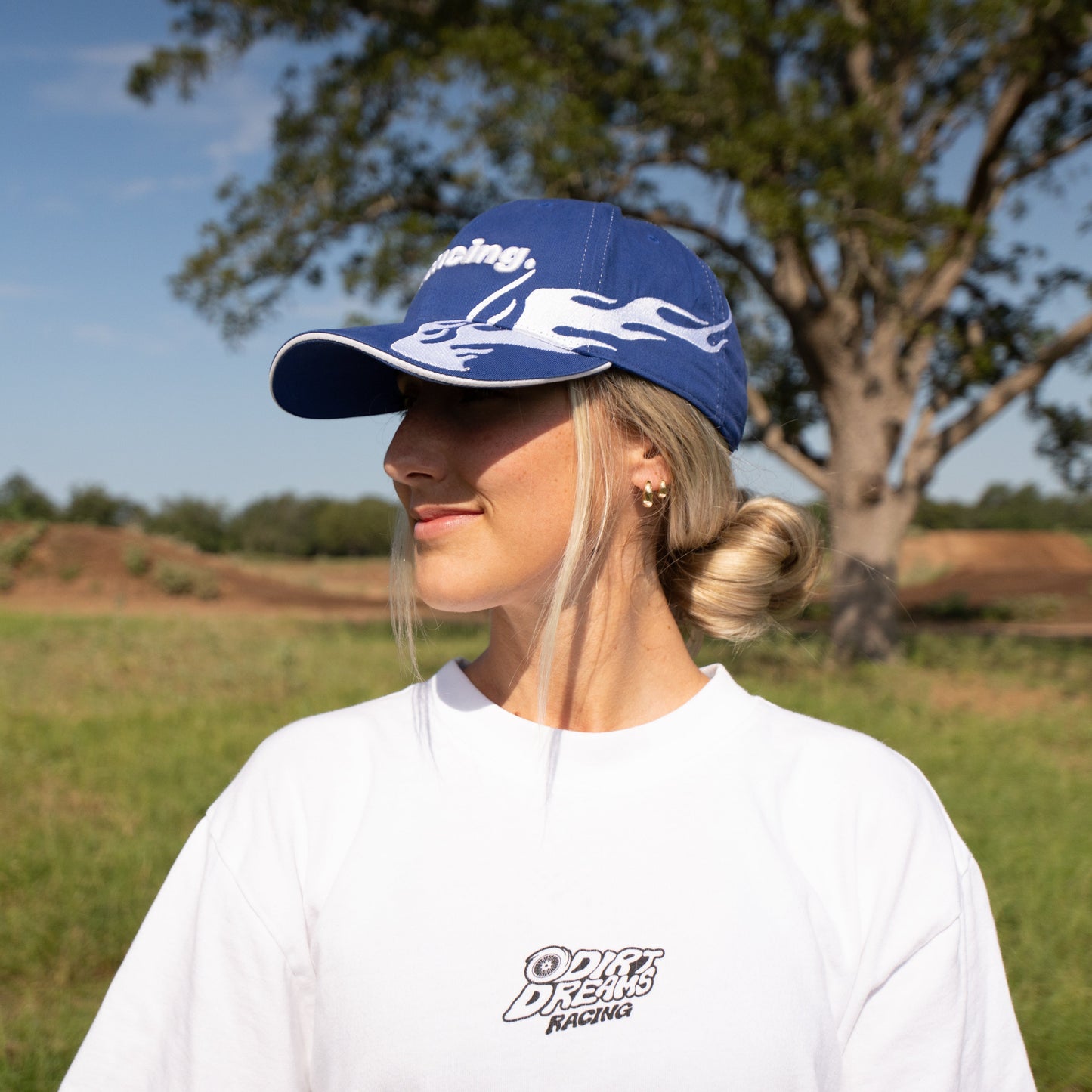 Limited Edition | dd racing | White Flames Cap