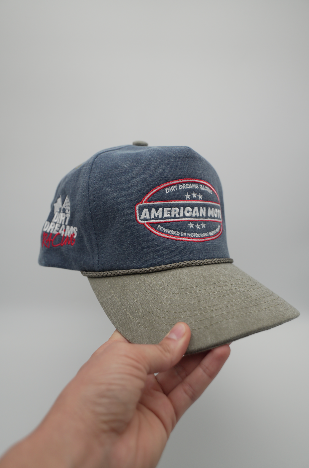 Limited Edition | American Moto | Blue/Green Cap