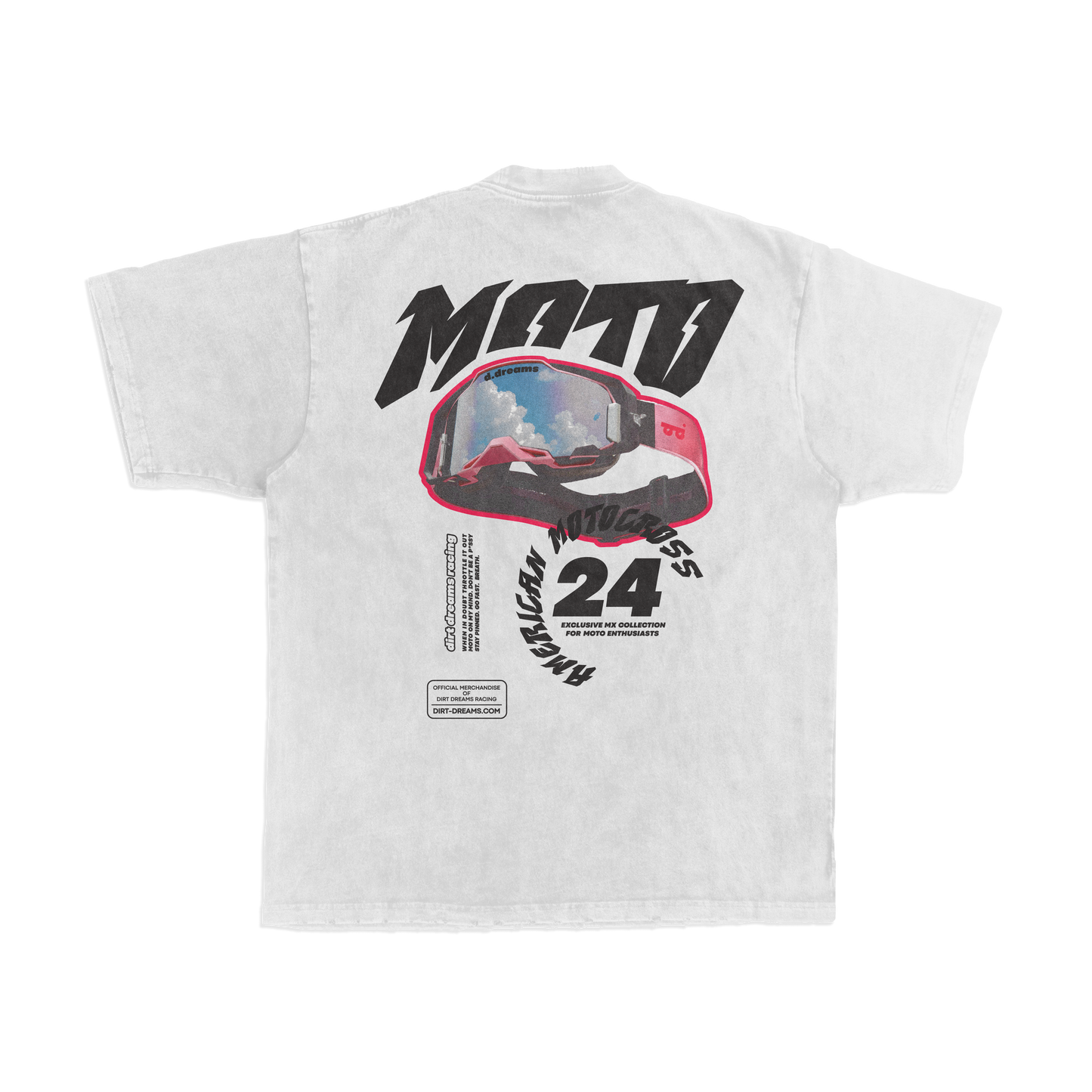 Limited Edition | THE DREAM | Inside-Out White Team Tee