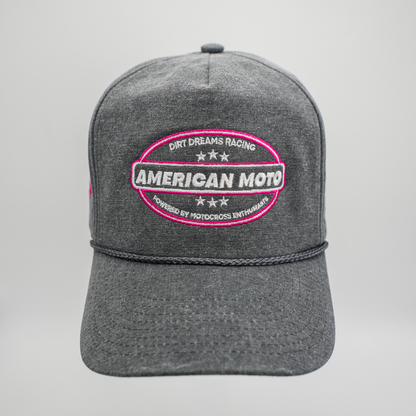 Limited Edition | American Moto | Charcoal Cap