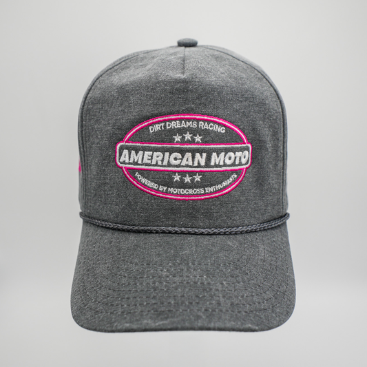 Limited Edition | American Moto | Charcoal Cap