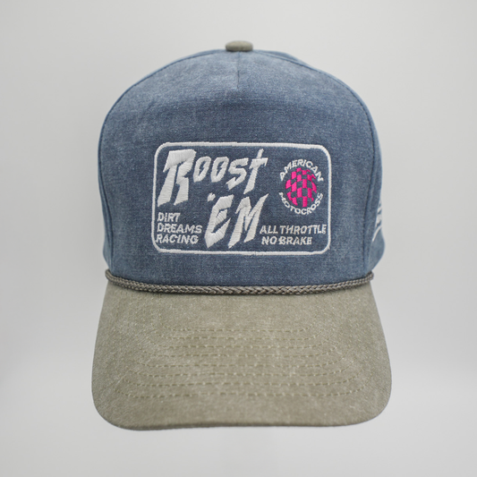Limited Edition | Roost 'Em | Blue/Green Cap