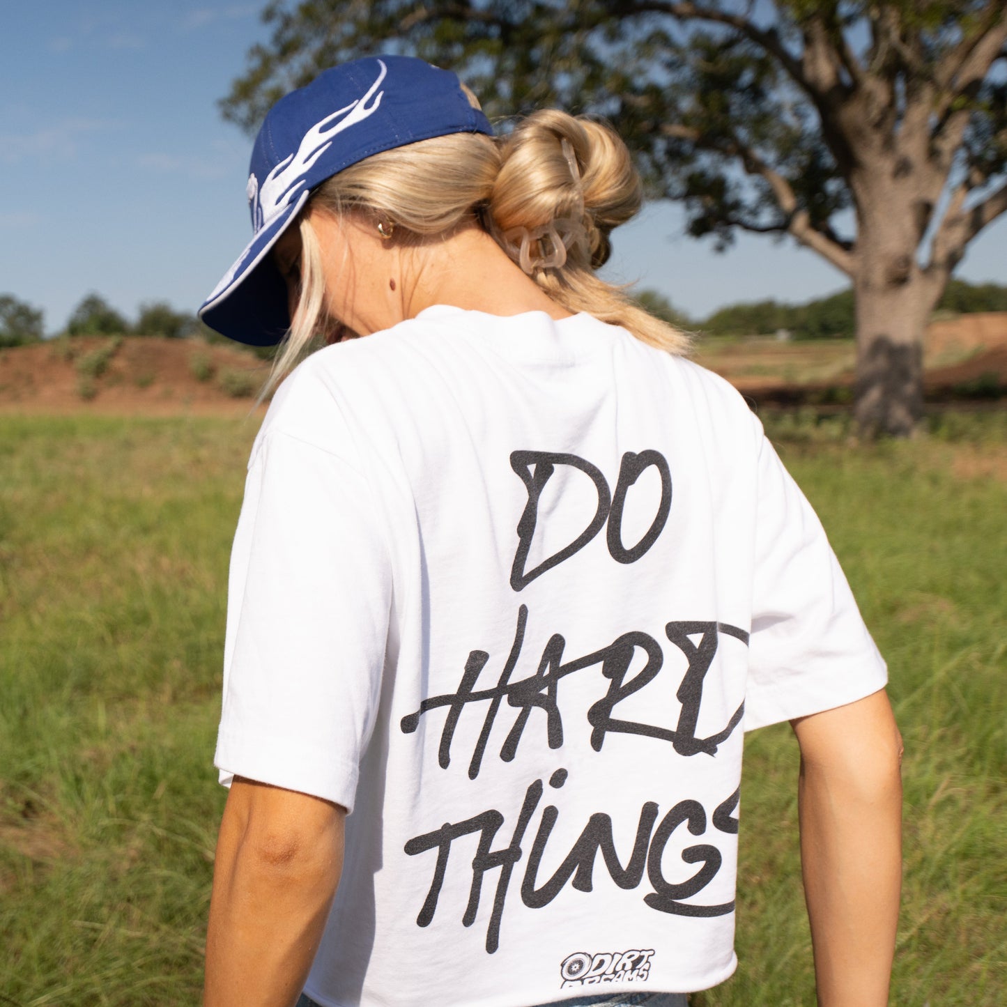 Limited Edition | Do Hard Things | Blizzard White Tee