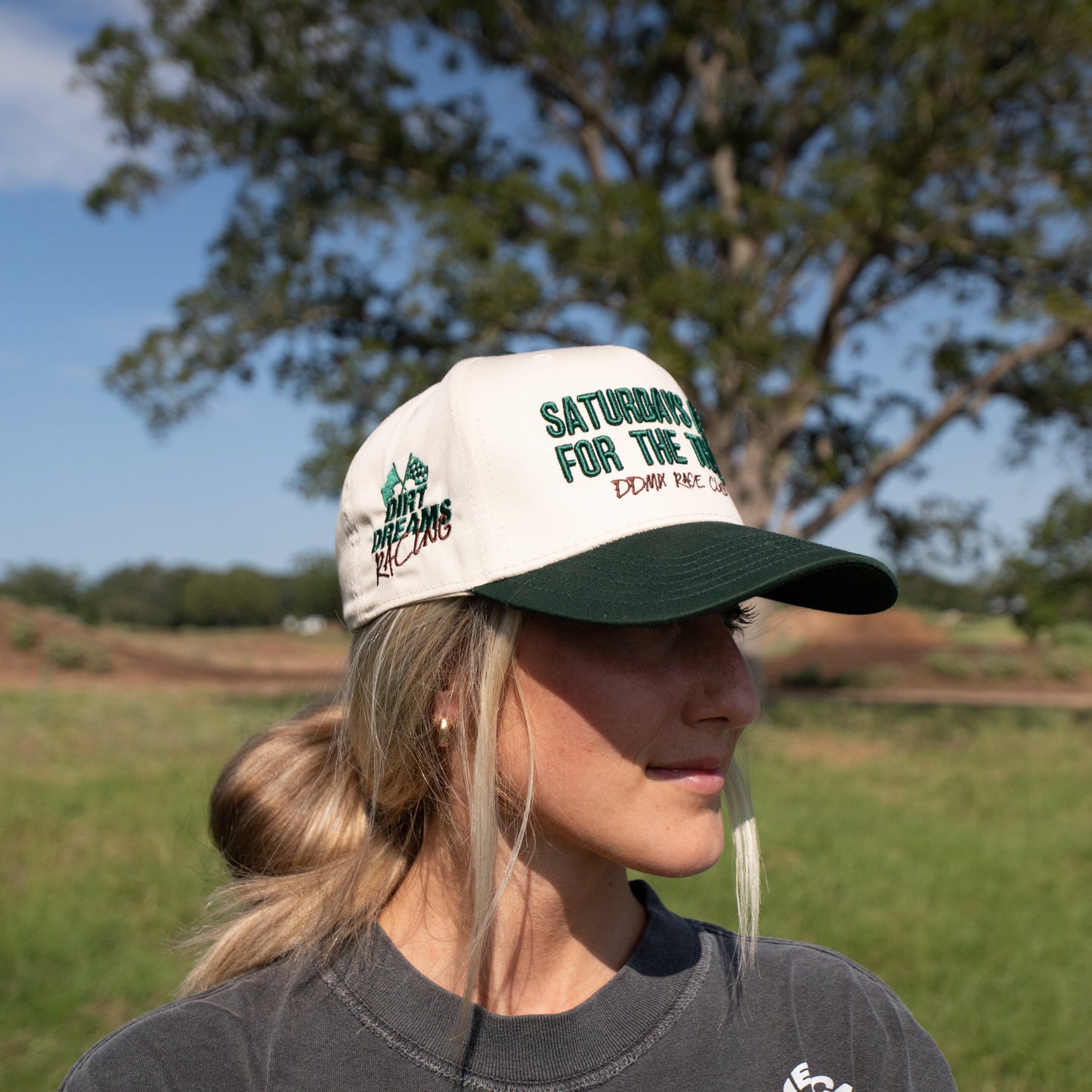 Saturdays | Green/Cream Cap