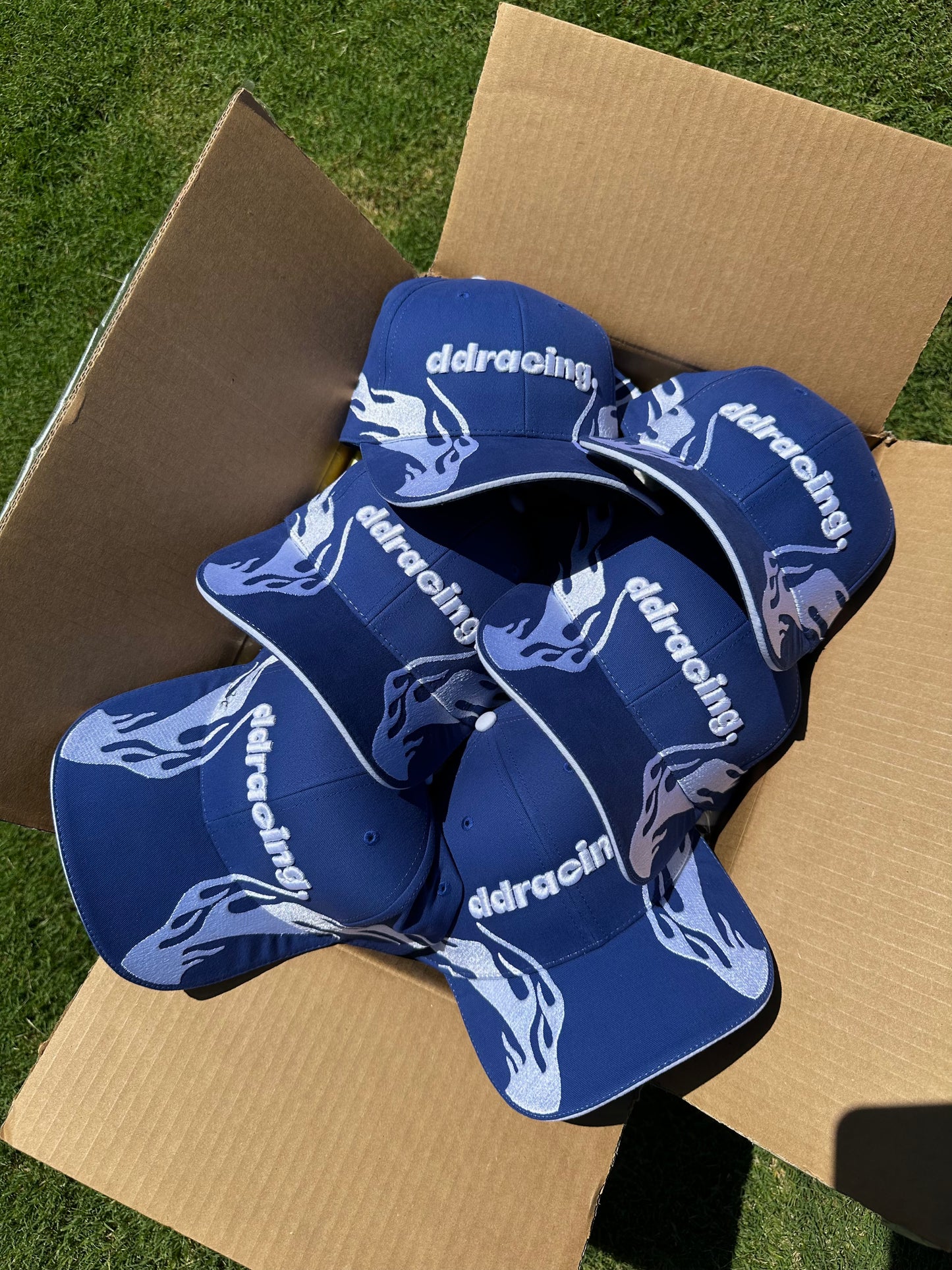 Limited Edition | dd racing | White Flames Cap