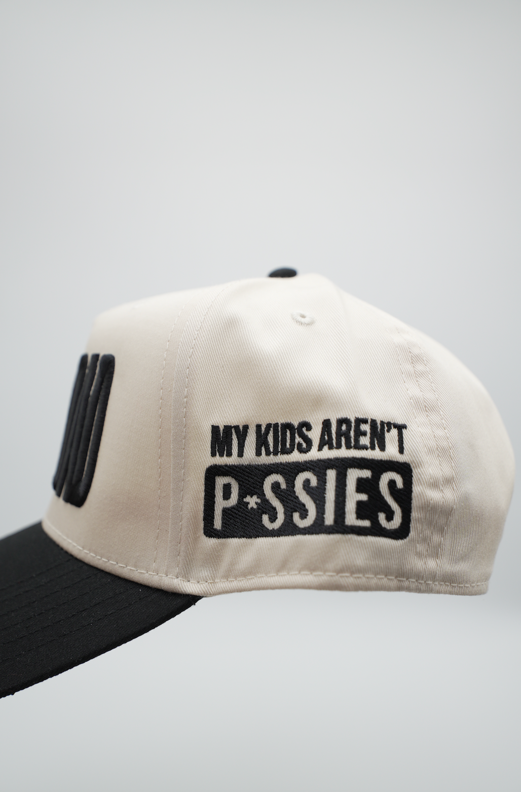 Moto Dad | Black/Cream Cap