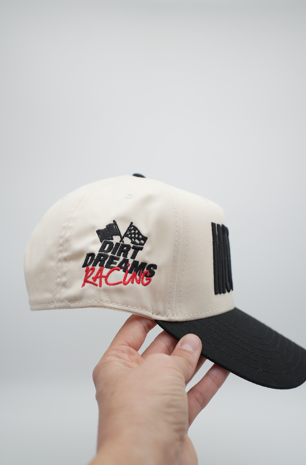 Moto Dad | Black/Cream Cap