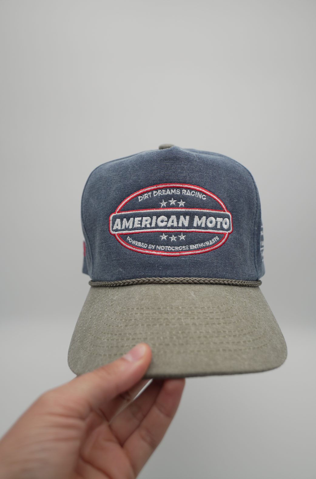 Limited Edition | American Moto | Blue/Green Cap