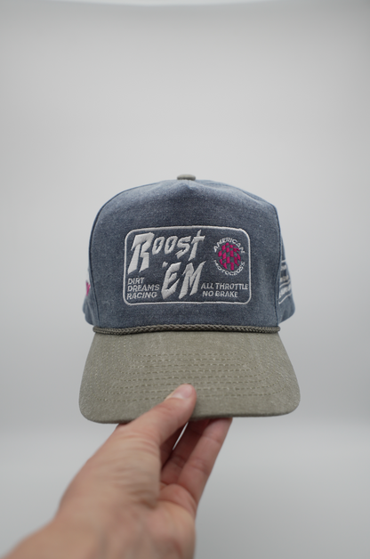 Limited Edition | Roost 'Em | Blue/Green Cap