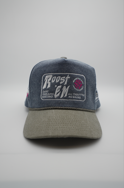 Limited Edition | Roost 'Em | Blue/Green Cap